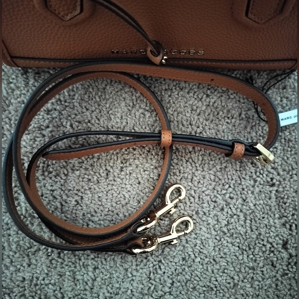 🚫SOLD🚫Marc Jacobs Leather Drifter Convertible Satchel Crossbody Shoulder Bag - Picture 6 of 15